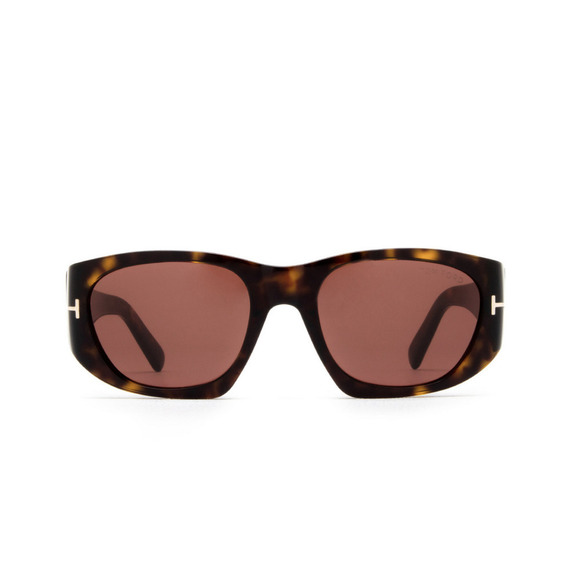 NWT Tom Ford FT0987 Dark Havana Rectangle 53mm Sunglasses